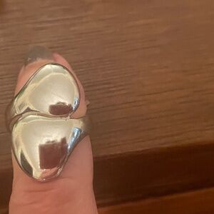 Sterling Silver ELLE Wrap Around Teardrop Ring